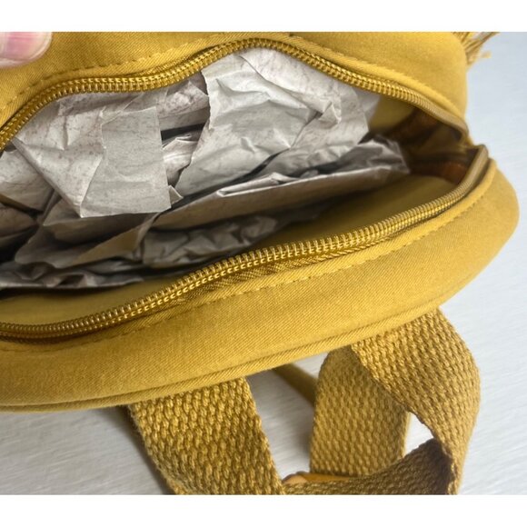 Lion Shaped Backpack Kids Brown New WOT Fringed Mane Adjustable Straps - Picture 4 of 4